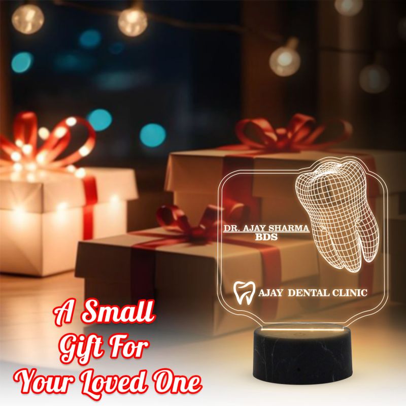 3D Dental Doctor Name Plate (Customized)